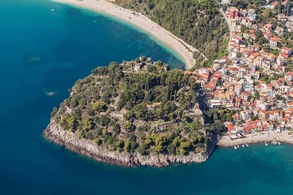 Vy över Grekland kustlinje — Stockfoto