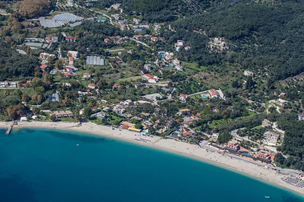 Vista della costa greca — Foto Stock