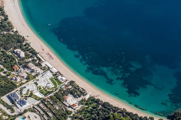 Yunanistan sahil şeridi görünümü — Stok fotoğraf