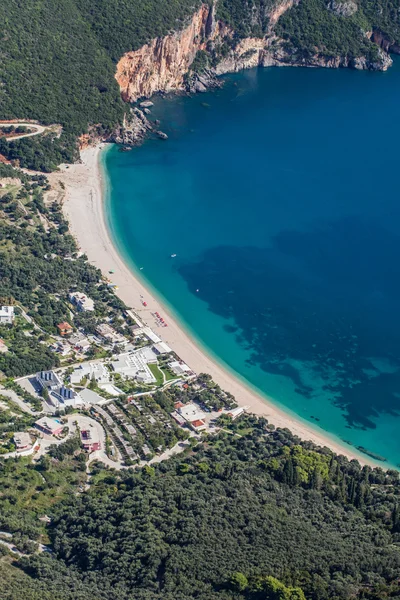 Vista della costa greca — Foto Stock