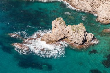 Yunanistan sahil şeridi görünümü