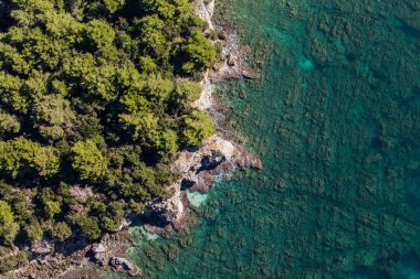 Yunanistan sahil şeridi görünümü