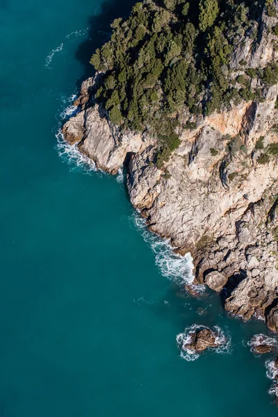 Vista de la costa de Grecia — Foto de Stock