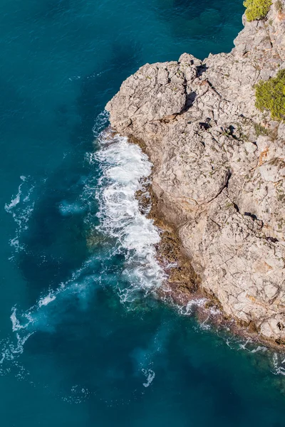 Vy över Grekland kustlinje — Stockfoto