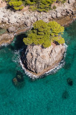 Yunanistan sahil şeridi görünümü