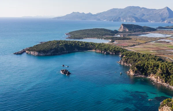 Вид на побережье Греции — стоковое фото