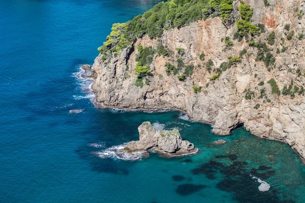 Yunanistan sahil şeridi görünümü