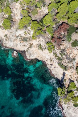 Yunanistan sahil şeridi görünümü