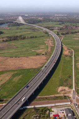 Otobanın havadan görüntüsü