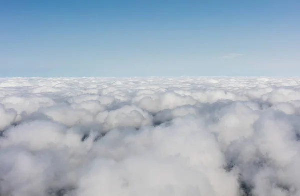 구름 위에 보기 — 스톡 사진