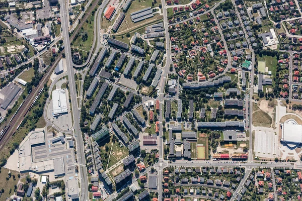 Stadtzentrum der Stadt Nysa — Stockfoto