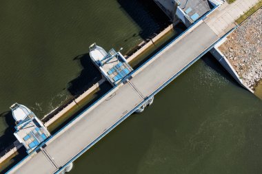 Gölü Barajı havadan görünümü