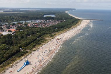 Baltık Denizi 'ndeki kumsal