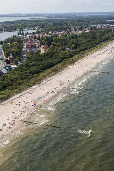 Playa de arena en el mar Báltico —  Fotos de Stock