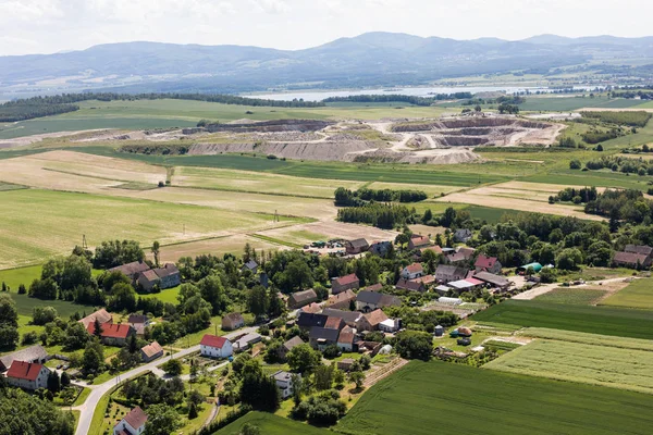 Vila Starczowek perto de Paczkow — Fotografia de Stock