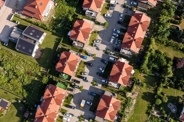 Voorsteden in de buurt van Wrocaw stad — Stockfoto