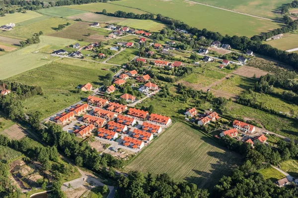 Förorterna nära Wrocaw city — Stockfoto