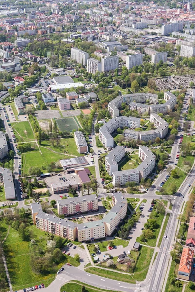 Olesnica stadt in polen — Stockfoto