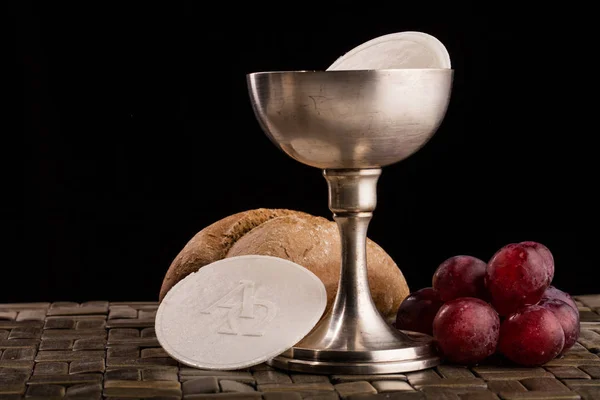 Christian Communion Composition Table — Stock Photo, Image