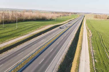 Otobanın havadan görünüşü