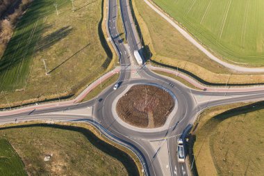 Otobanın havadan görünüşü