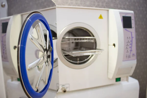 Sterilizzare Strumenti Medici Autoclave Attrezzature Pulizia Sterile Degli Strumenti Medici — Foto Stock