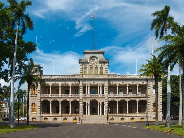 Palacio Iolani en Honolulu, Hawai — Foto de Stock