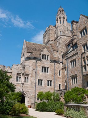 Yale Üniversitesi kampüsünde. Connecticut.