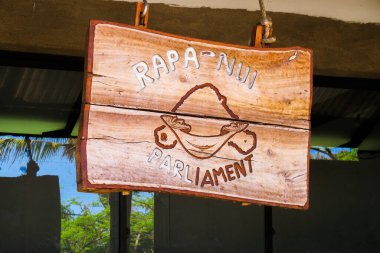 Parlamento Rapa Nui, Paskalya Adası, Chili.