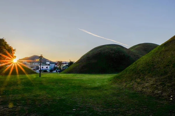 Tümülüsler Park'ta köpüklü günbatımı