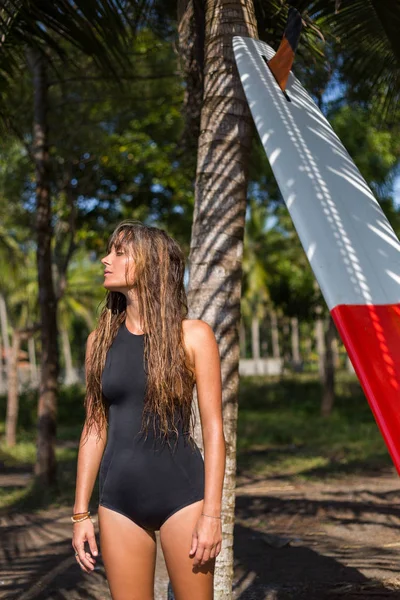 Traje de baño negro — Foto de stock gratis