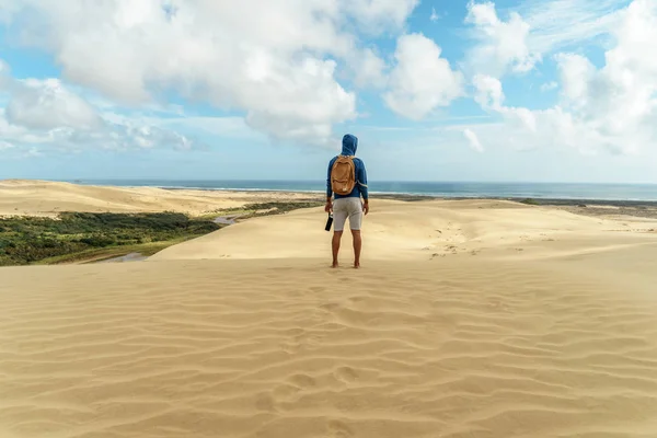 Гігантські піщані дюни — стокове фото