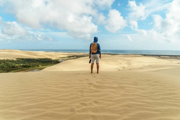 Dunas de arena gigantes - foto de stock