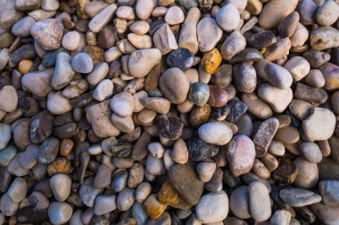 büyük renkli taş arka plan, farklı renkler, taş doku görüntü ile taş yığını