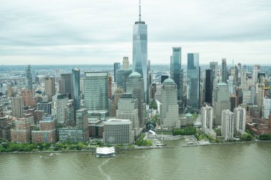 New York Skyline yukarıdan, Manhattan mimari fotoğrafçılığı, New York üzerinden hava görüntüsü 