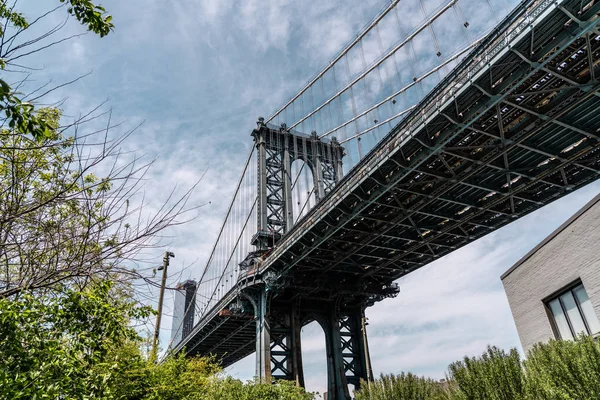 Manhattan Ponte New York Città Immagini Bellissimi Ponti America New — Foto Stock