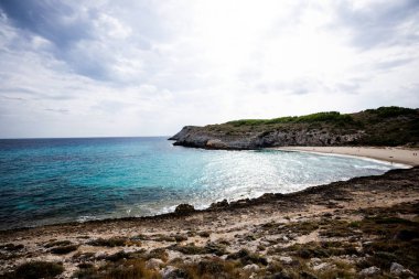 Mallorca 'nın sahil şeridi harika bir plajı var.