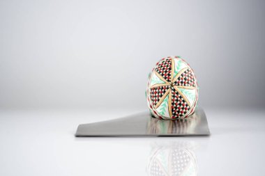 Mutlu Paskalyalar! Kahvaltıda yumurtalı yumurta, Paskalya kahvaltısında yumurta.