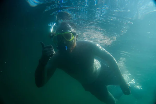 Onder Water Fotografie Een Meer Oostenrijk — Stockfoto