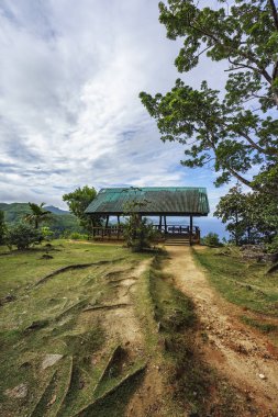 Mahe, Seyşel Adaları 1 dağlarında venn'ın kasabaya hiking