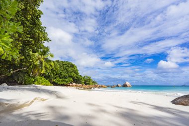 Cennet plaj de Seyşeller 73 üzerinde anse lazio