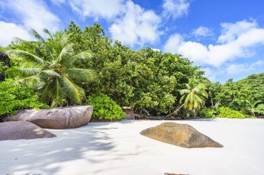 anse lazio, praslin, Seyşeller 92 çarpıcı Cennet plaj