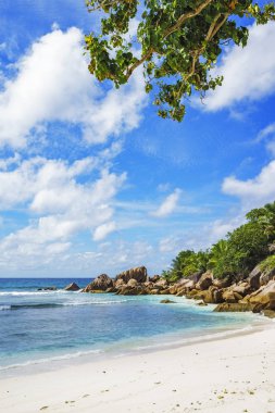 Seyşel Adaları, anse cocos, la digue 17 Cennet plaj