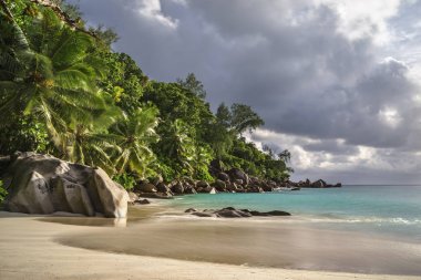 anse georgette, praslin, Seyşeller 34 Cennet plaj