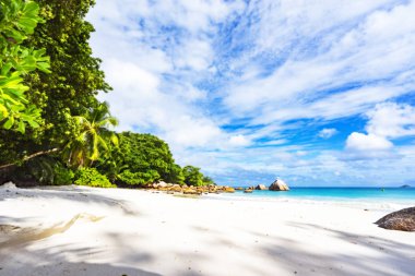 Cennet plaj de Seyşeller 73 üzerinde anse lazio