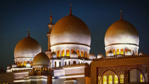 Sheikh Zayed Grande Mesquita em Abu Dhabi 19 — Fotografia de Stock