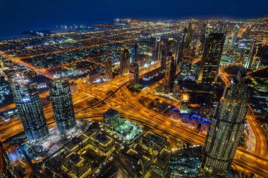 Panoramik dubai gece 2