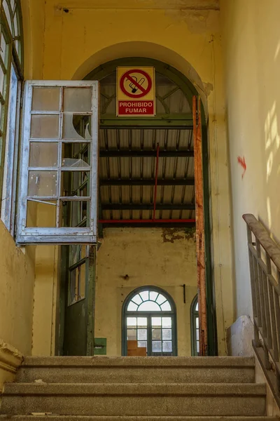 Abandoned tobacco factory in Tarragona, Spain