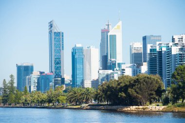 Manzarası Perth Batı Avustralya Swan River