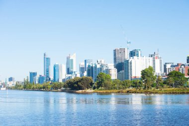 Manzarası Perth Batı Avustralya Swan River